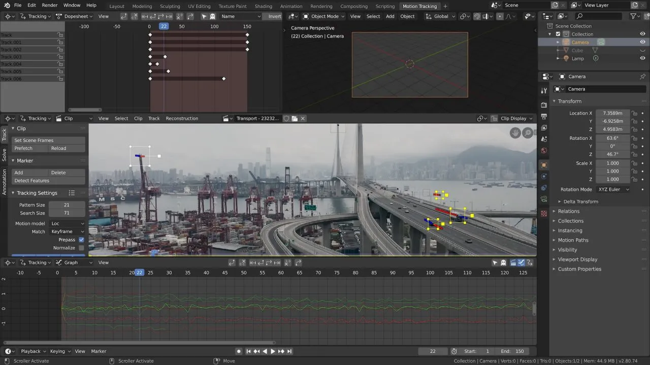 Blender - Linux Video Editing Software