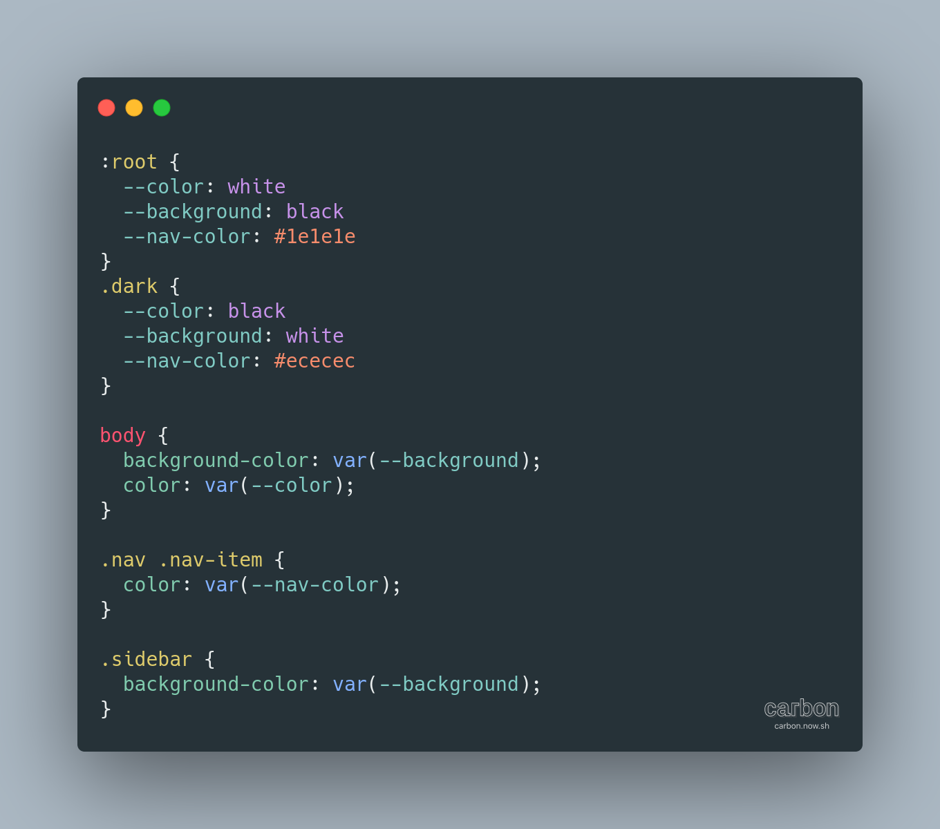 Variabel CSS